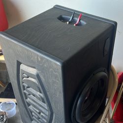 Gately audio sub box 1.75 CF Gately audio relentless 12” sub 