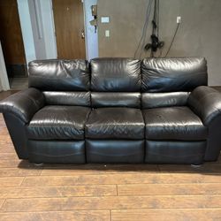 La-Z-Boy Reclining Leather Sofa