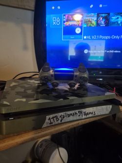 Sony PS4 Slim jailbreak dvd  Camo Edition with Controller
