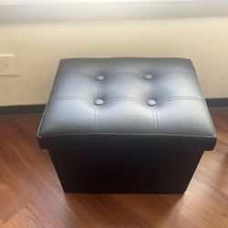 Small Storage Ottoman 