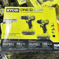 Ryobi 18v HP Combo