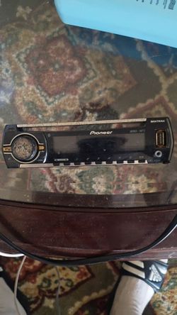 Pioneer DEH-X5500HD car stereo