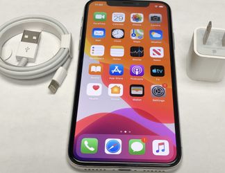 iPhone X 256GB Factory Unlocked-Silver