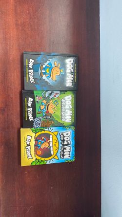 Dog man books (also sold separately)