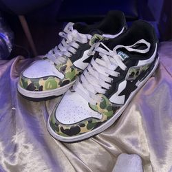 Camo Bape Dunks
