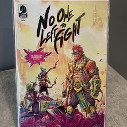 No One Left to Fight #1 (Dark Horse Comics, 2019)