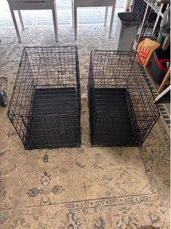2 Dog Crates