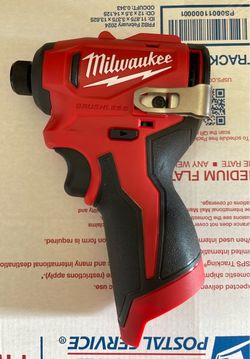 Milwaukee M12 subcompact impact Driver 3450-20
