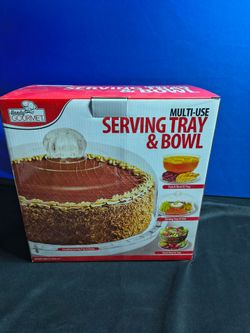 Handy Gormet Multi Use Serving Tray & Bowl