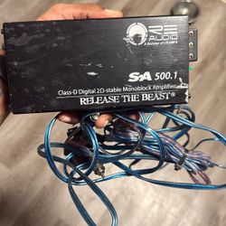 Monoblock Amplifier