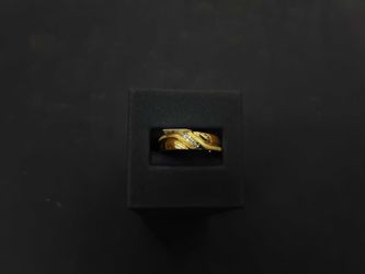Ring - Wedding Band - Yellow Gold 10k (.417) 3 grams Size 12