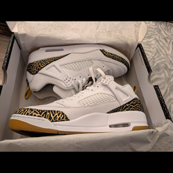 Jordan spizikes size 12 gold $60.00