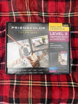 Prismacolor Technique Level 3 Refinement & Mastery Animal Drawing Set NEW