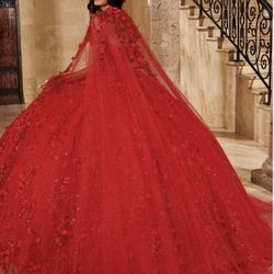 Red Sweet (16) Sixteen Dress