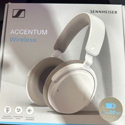 Sennheiser Accentum Wireless Headphones - White