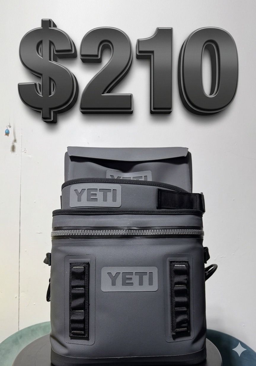 Yeti Hopper Flip 12 and Sidekick 3L