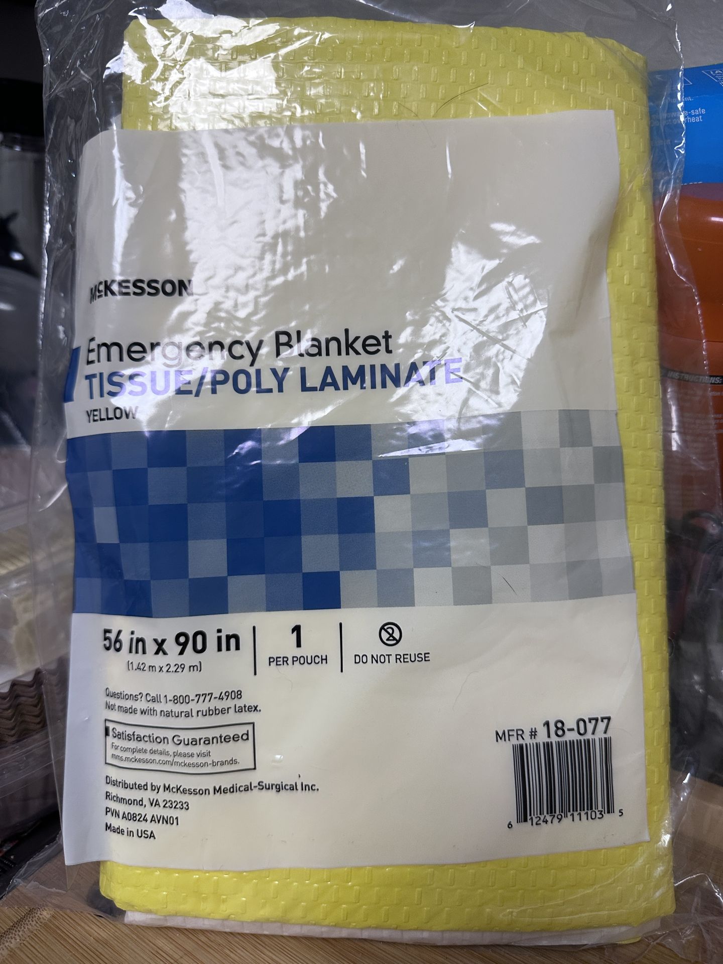 Emergency Blanket (New, Sealed) – Great for Emergency Kits