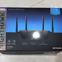 Netgear Nighthawk AX5400 Router Like new