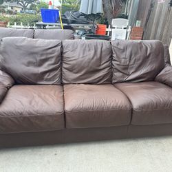 Italsofa 3 Seater Couch Love Seat And Ottoman 