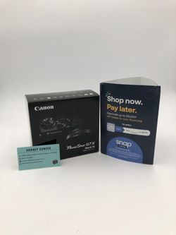 Canon G7X Mark III