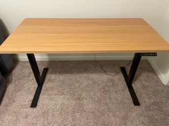 FLEXISPOT EN2 55"x28" Standing Desk with Power Strip Bundle - Like New