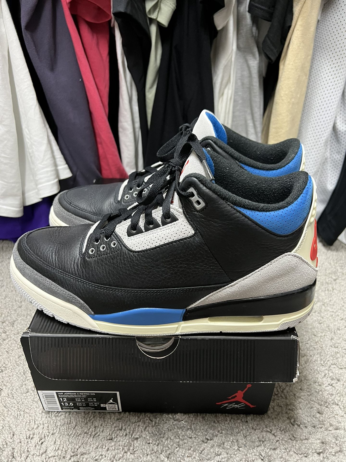 Air Jordan 3 Retro OG “Rare Air” Size 12