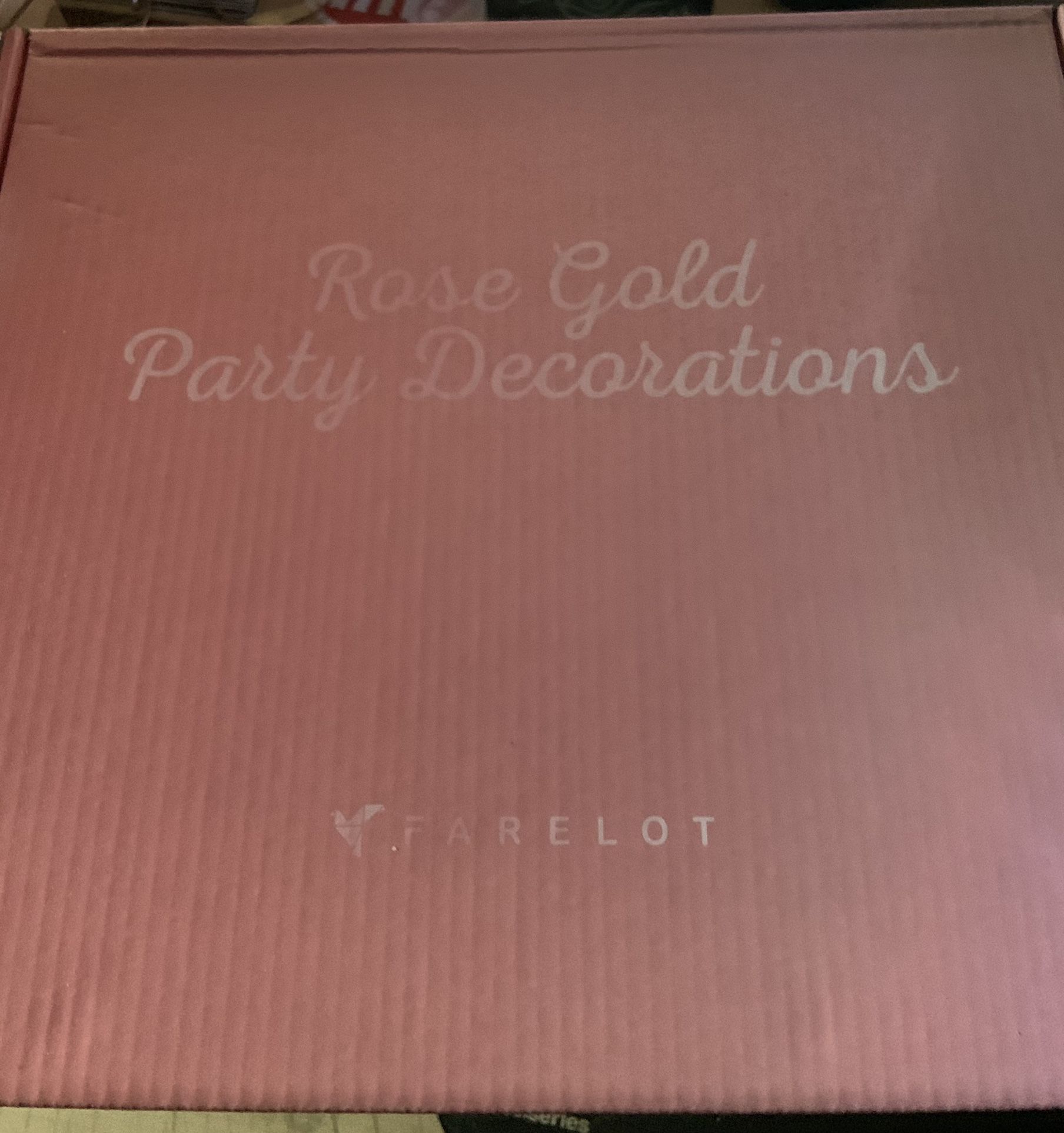 Rose Gold Party Kit