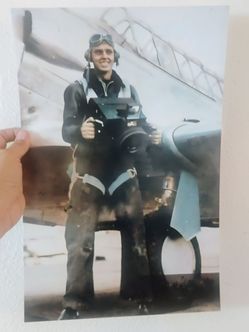 Historic photo print 12x18 made from original photo WW2 Aerial photographer