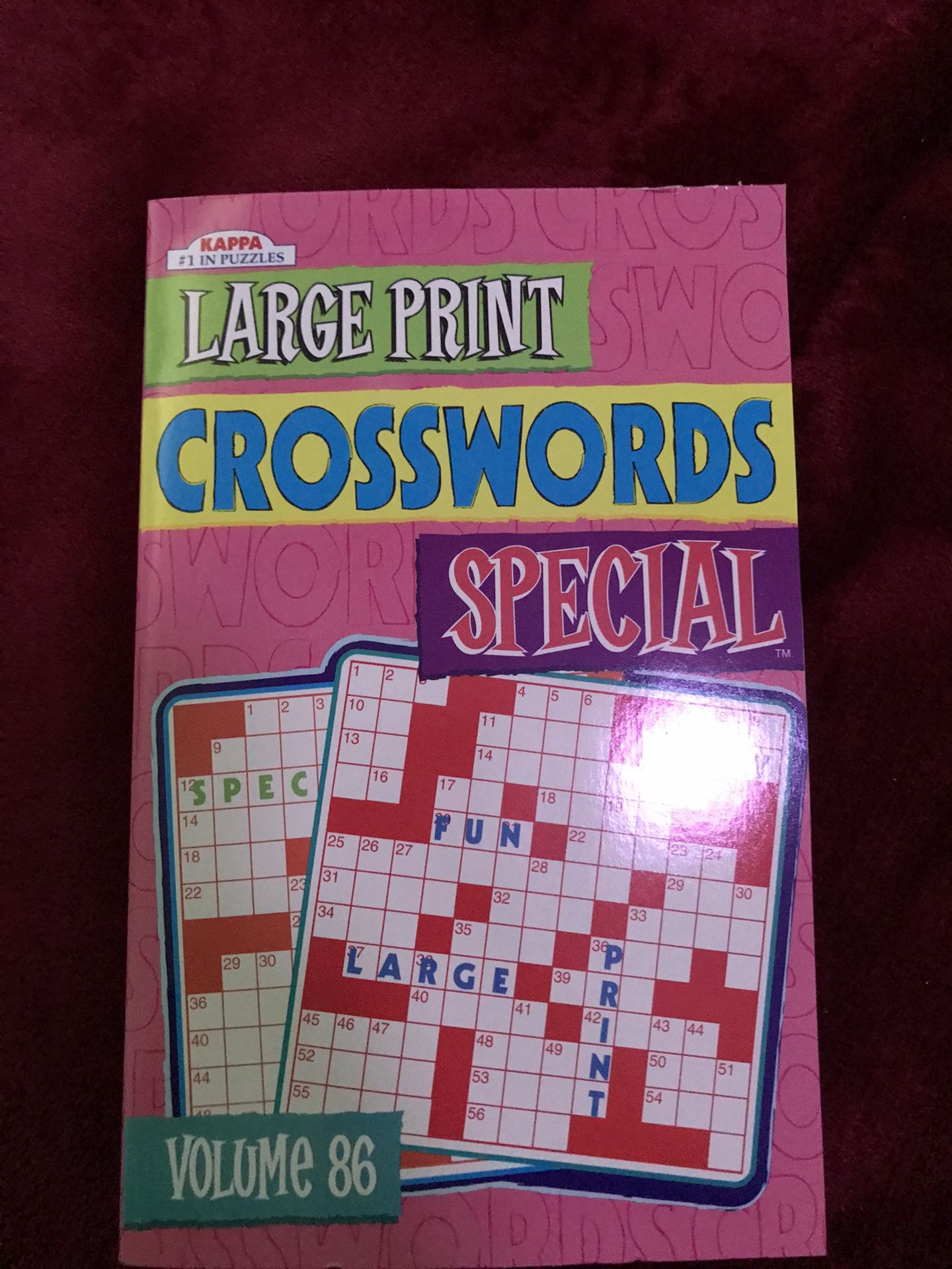 Crossword Book  Volume 86