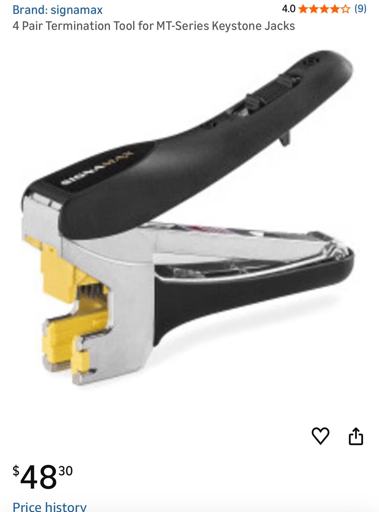 4 Pair Termination Tool..