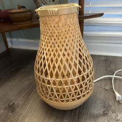 Ikea Rattan Table Lamp 