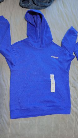 Game Day Blue Kids Hoodie Size S (6/7)