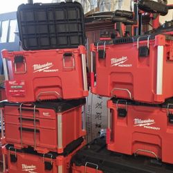 Milwakee Packouts New In Box  Sets Of 2 For $265