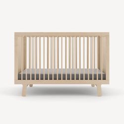 Oeuf Sparrow Crib - Birch color - great condition