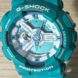 CASIO Watches - Buy Casio G-Shock Breezy Colors World Time Limited Watch GA-110SN-3A, GA110SN -rare Color 