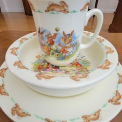 Bunnykins 3 Piece Set Bone China