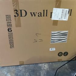 3D Wall Panel 12 Tiles