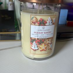 Candle And Shower Curtain 