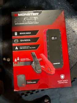 Monster “Jump Starter” Power bank Newb