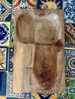 Hand-Carved Mango Wood Tray