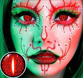 Halloween contacts