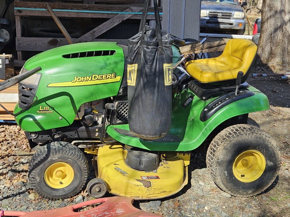 John Deere L111 Riding Mower – 42” Deck, Low Hours – $1,200 OBO