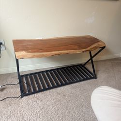 Bench Wood Or Shoe Holder 