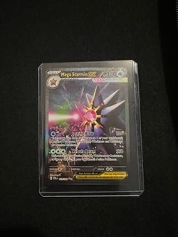 Mega Starmie Ex #118/80 Perfect Order Pokémon Card