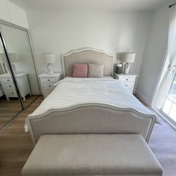 Restoration Hardware Queen Bed Set