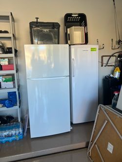Fridge and freezer