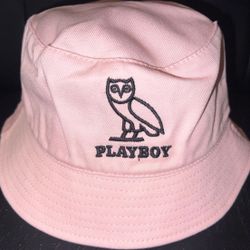 Ovo x Playboy Pink Bucket Hat Medium