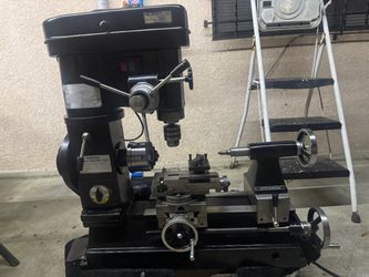 Máquina 3 en 1 para trabajar metal – Torno / Fresadora / Taladro