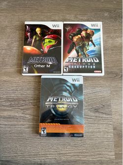 Metroid Prime Nintendo Wii Games Bundle