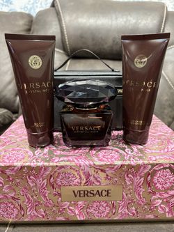 Versace Crystal Noir Perfume Set